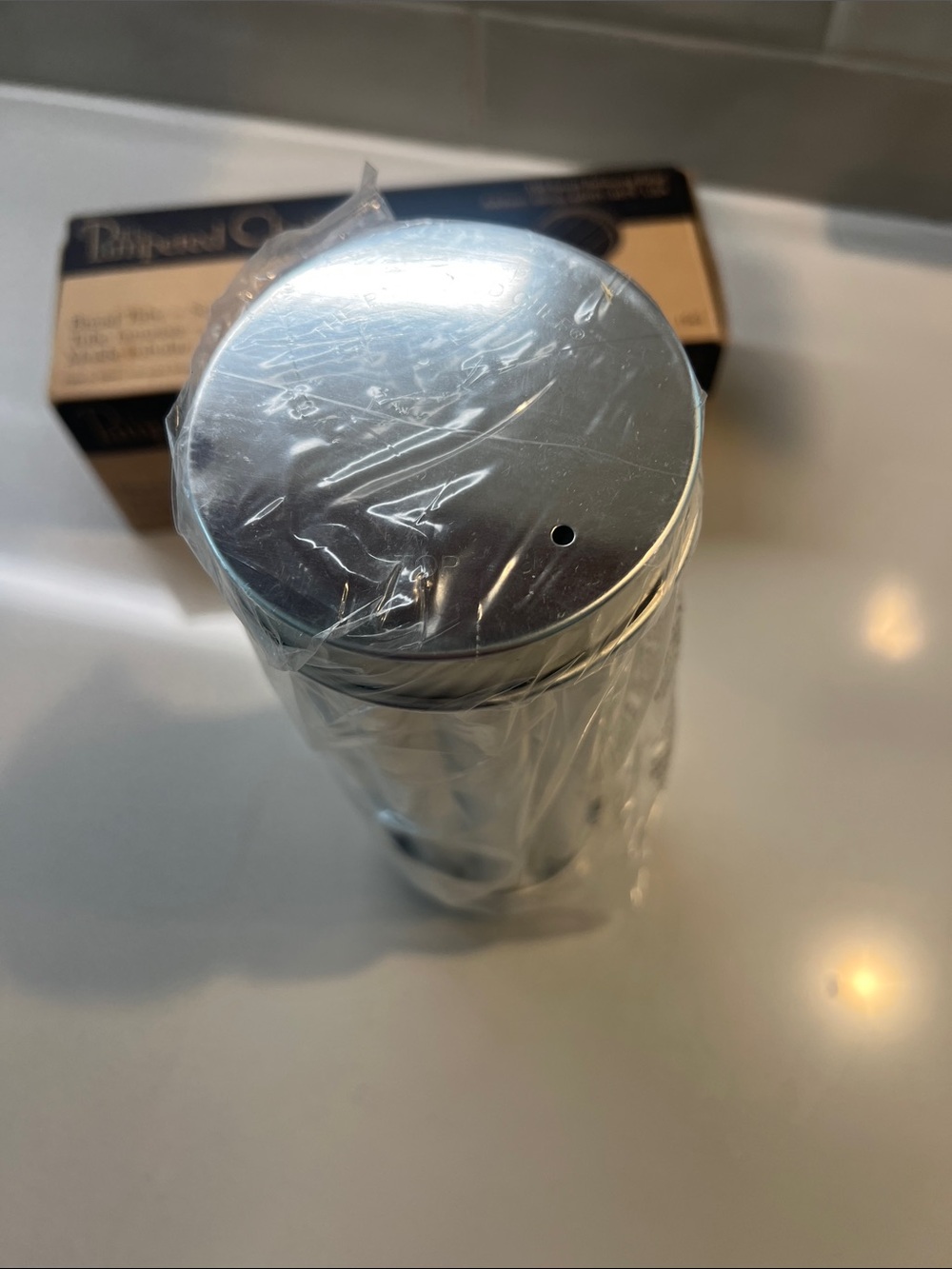 The Pampered Chef Stainless Steel Scalloped Bread Tube - Silver Never Opened! - Picture 4 of 6